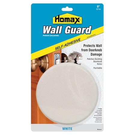 Homax 5" Wall Guard Door Knob Bumper Plate 5105